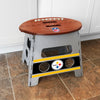 NFL - Pittsburgh Steelers Folding Step Stool - 13in. Rise