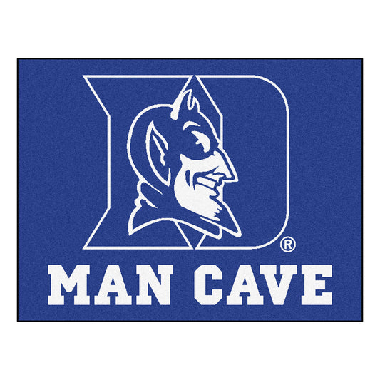 Duke University Blue Devils  Man Cave Rug - 34 in. x 42.5 in.