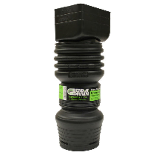 Advance Drainage Systems 4 in. Barb X 4 in. D Barb Polyethylene Downspout Extender Adapter 1 pk