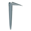 Hampton Gray Steel Shelf Support 18 Ga. 12 in. L 100 lb (Pack of 10)