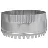Imperial 8 in. D 28 Ga. Galvanized Steel Round Starting Collar (Case of 10)
