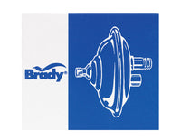 Campbell Brady Die Cast Zinc Electroplated Steel 1/4 in. Air Volume Control