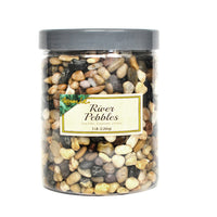 Mosser Lee River Pebbles Assorted Stone Vase Filler 5 Lb.