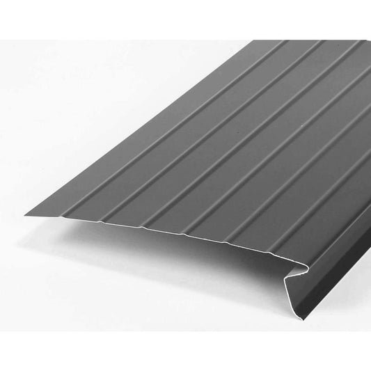 Amerimax 6 in. W X 10 ft. L Copper Drip Edges Tuxedo Gray/White (Pack of 10)