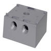 Sigma Electric New Work 31 cu in Square Die-Cast Metal 2 gang Weatherproof Box Gray