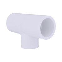 Charlotte Pipe Schedule 40 1/2 in. Slip x 3/4 in. Dia. Slip PVC Reducing Tee (Pack of 25)