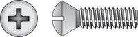 Hillman No. 6-32 X 3/4 in. L Phillips Oval Head Stainless Steel Machine Screws 100 pk
