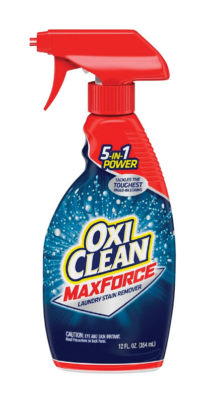 Oxi Clean Max Force Commercial Laundry Stain Remover Spray 12 oz. (Pack of 12)