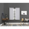 Sun Zero White Window Shade 80 in. W X 63 in. L (Pack of 2)