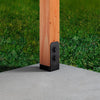 Simpson Strong-Tie APVB 6.75 in. H X 3 in. W 16 Ga. Steel Adjustable Post Base