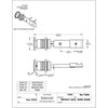 National Hardware Matte Zinc Indoor Sliding Door Lock