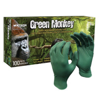Watson Gloves Green Monkey S Landfill Biodegradable Nitrile Green Disposable Gloves