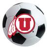 University of Utah Soccer Ball Rug - 27in. Diameter