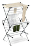 Honey-Can-Do 40 in. H X 24 in. W X 21 in. D Steel Collapsible Clothes Drying Rack