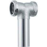 PlumbCraft 1-1/2 in. D Brass Drain Tee