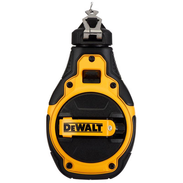 Carrete de línea de tiza bicolor DeWalt con línea trenzada Bold