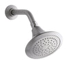 Kohler Forte Brushed Nickel 1 settings Showerhead 1.75 gpm