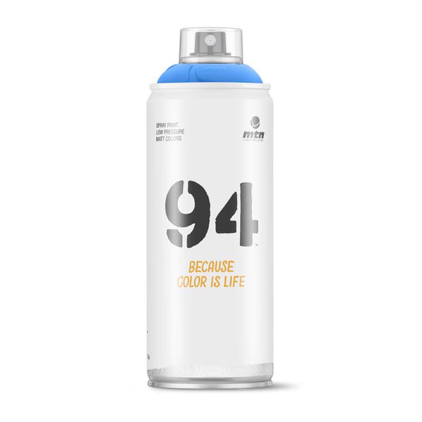 MTN 94 Matte Electric Blue Spray Paint 400 ml (Pack of 6)