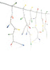 Celebrations Red Incandescent Mini Multicolored 300 ct Icicle Christmas Lights 17 ft. - Deal of The Week