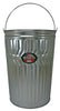 Behrens Galvanized Steel Silver Round Garbage Can 20 gal. Capacity, 17.5 D x 17.5 W in.