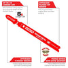 Diablo 3-5/8 in. Bi-Metal T-Shank Medium Metal Jig Saw Blade 21 TPI 5 pk