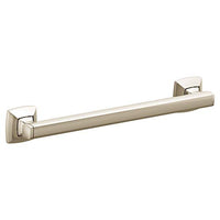 POLISHED NICKEL 12" DESIGNER GRAB BAR