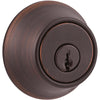 Kwikset  Venetian Bronze  Metal  Deadbolt