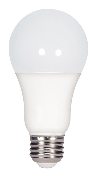 Bombilla LED Satco A19 E26 (mediana), luz natural, equivalente a 75 vatios, paquete de 1