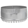 Imperial 8 in. D 28 Ga. Galvanized Steel Round Starting Collar (Case of 10)