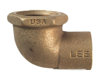 NIBCO 1/2 in. Sweat X 1/2 in. D FPT Brass 90 Degree Elbow 1 pk - Deal of The Week