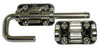Barton Kramer Chrome Chrome Sliding Glass Door Security Latch