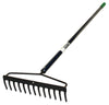 Seymour S550 Irrigation 13 Tine Metal Bow Rake Aluminum Handle