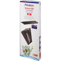 Aqueon LED Deluxe Full Hood Aquarium Light 30 in