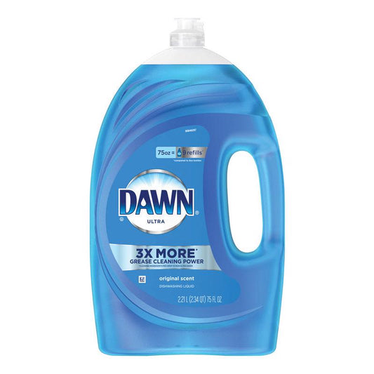 Dawn Ultra Original Scent Liquid Dish Soap 75 oz. (Pack of 6)