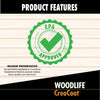 Woodlife CreoCoat Black Water-Based Wood Preservative 1 gal. (Pack of 4)