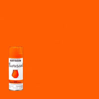Rust-Oleum Specialty Fluorescent Orange Spray Paint 11 oz. (Pack of 6)