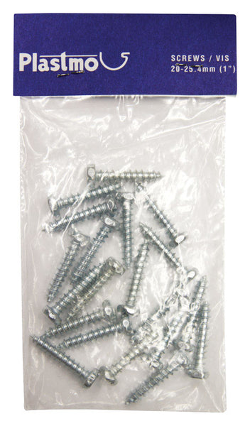 TORNILLOS PARA CANALONES DE METAL DE 1"