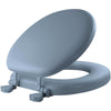 Mayfair by Bemis Eden Round Sky Blue Soft Toilet Seat - Deal of The Week