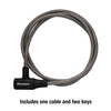 Master Lock 3/8 in. D X 72 in. L Vinyl Coated Steel Locking Cable - Deal of The Week