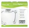 Taylor 400 lb Digital Bathroom Scale Clear