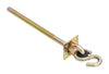 National Hardware Yellow Chromate Steel Swing Hook Kit 225 lb. 2 pk