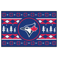 MLB - Toronto Blue Jays Holiday Sweater Rug - 19in. x 30in.