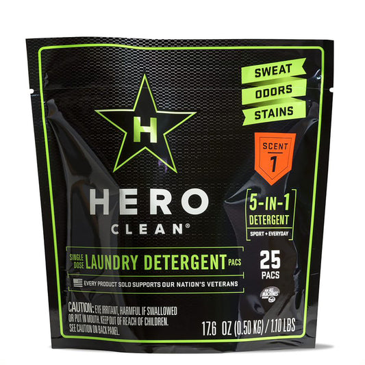 Hero Clean Juniper Scent Laundry Detergent Pod 25 25 pk (Pack of 6)