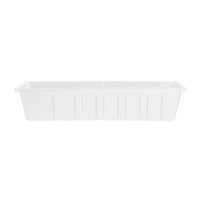 Poly-Pro Flower Box Planter Liner 36 in. White