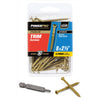Hillman Power Pro No. 8  x 2-1/2 in. L Star Trim Screws 50 pk