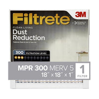 3M Filtrete 18 in. W X 18 in. H X 1 in. 300 MPR Pleated Filter Dust (Pack of 4)