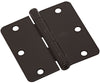 National Hardware 3-1/2 in. L Oil Rubbed Bronze Door Hinge (Pack of 5)