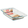 Pyrex 9 in. W x 16 in. L Oblong Dish Clear (Pack of 4)