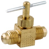Anderson Metals 3/8 in. 3/8 in. Brass Needle Valve
