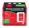 3M Clear Outdoor Window Film Insulator Kit 62 in. W X 84 in. L
